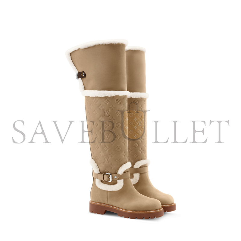 LOUIS VUITTON TERRITORY FLAT THIGH BOOT 1AIUDS